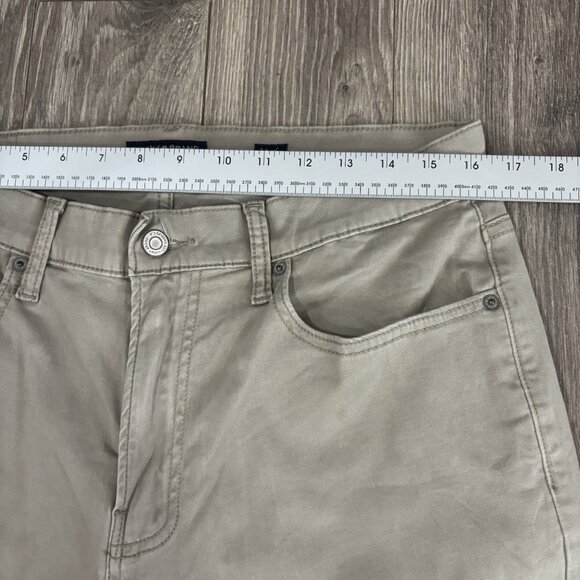 Lucky Brand 410 Athletic Straight Pants Mens 34x30 Beige Stretch Chino Casual - Picture 7 of 16